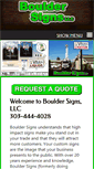 Mobile Screenshot of bouldersigns.com